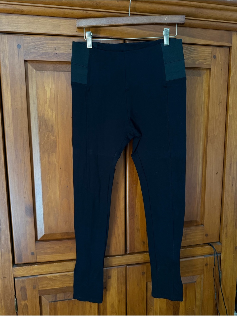 Ci Sono Black Stretch Leggings